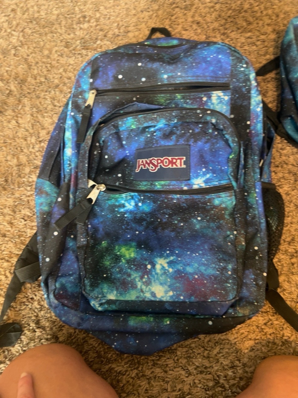 JanSport Big Student Backpack Galaxy Print 2 Compartment School Laptop Bag